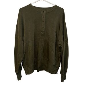 Arizona Jean Company Green Crewneck Sweater